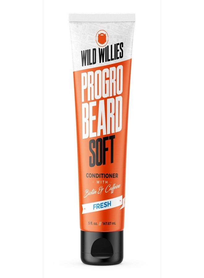 Wild Willies Beard Conditioner for Men - with Biotin & Caffeine for Soft, Healthy Growth - Made in USA - Now Larger at 5 oz Tube at Same Price - Great Beard Softener for Men Coarse Hair - Image 1